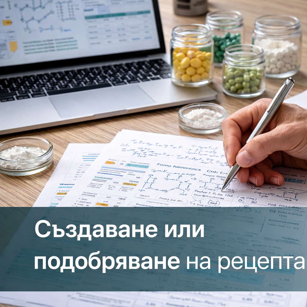 Създаване или подобряване на рецепта