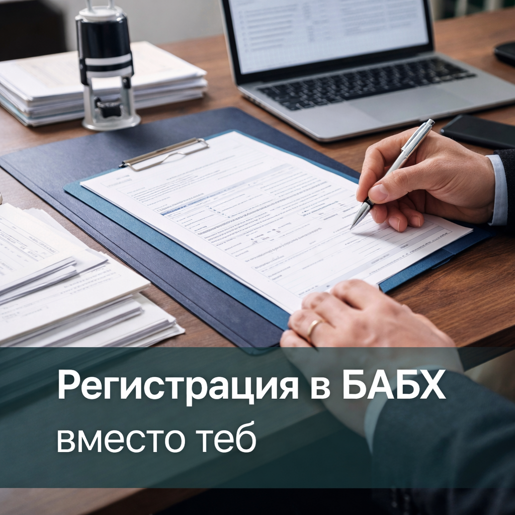 Регистрация в БАБХ
